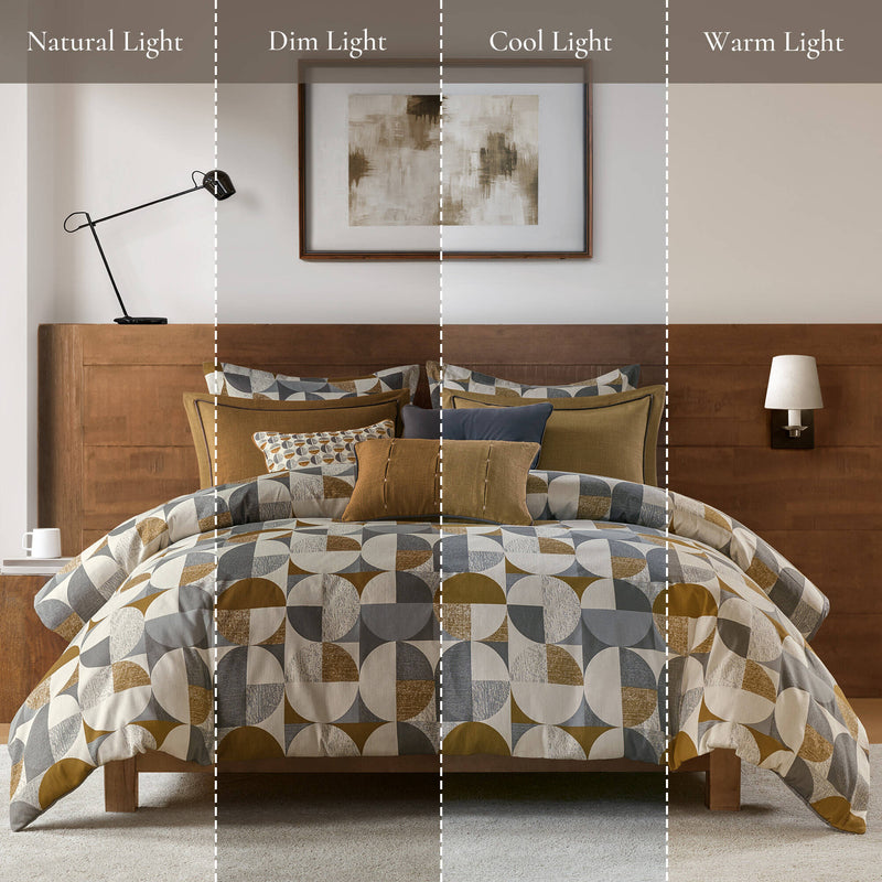 Jacquard Oversized Duvet Style Comforter Set