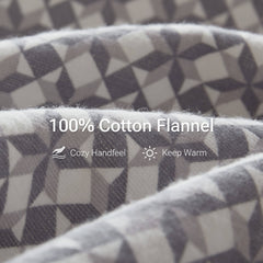 4-Piece 100% Cotton Printed Sheet Set perspective