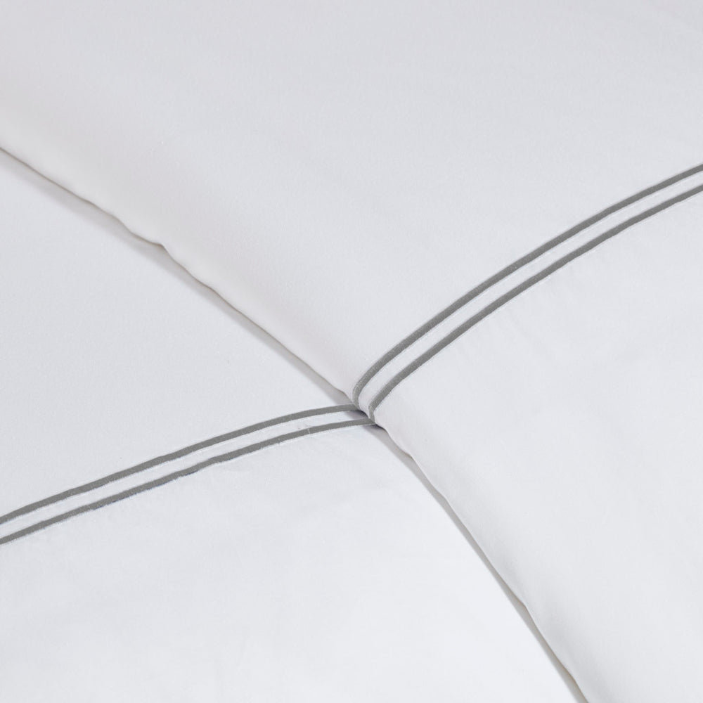 Full/Queen 100% Cotton Sateen Embroidered Comforter Set Media 18