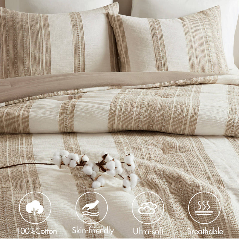 3PCS Full/Queen Comforter 3 PCS Set