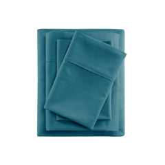 4-Piece Cooling Cotton Blend Sheet Set perspective