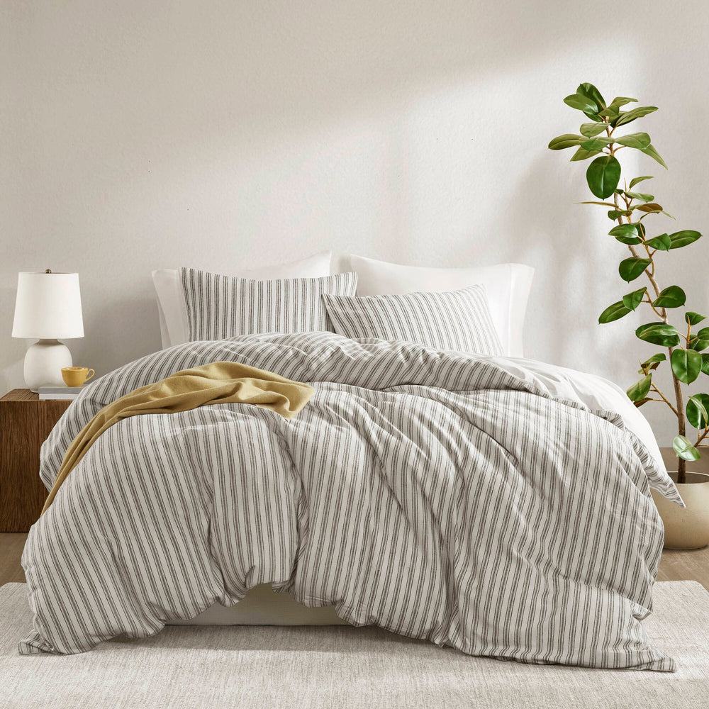 3 PCS Queen Duvet Set Grey Media 15