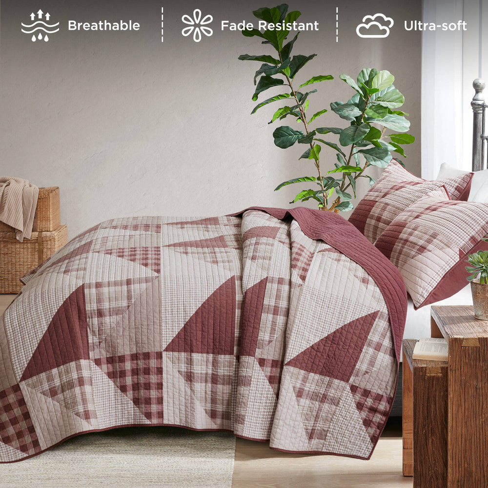 3- Piece Full/Queen Coverlet Mini Set Media 8