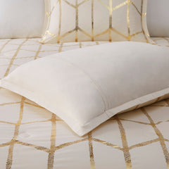 5-Piece 100% Polyester Brushed Comforter Set perspective