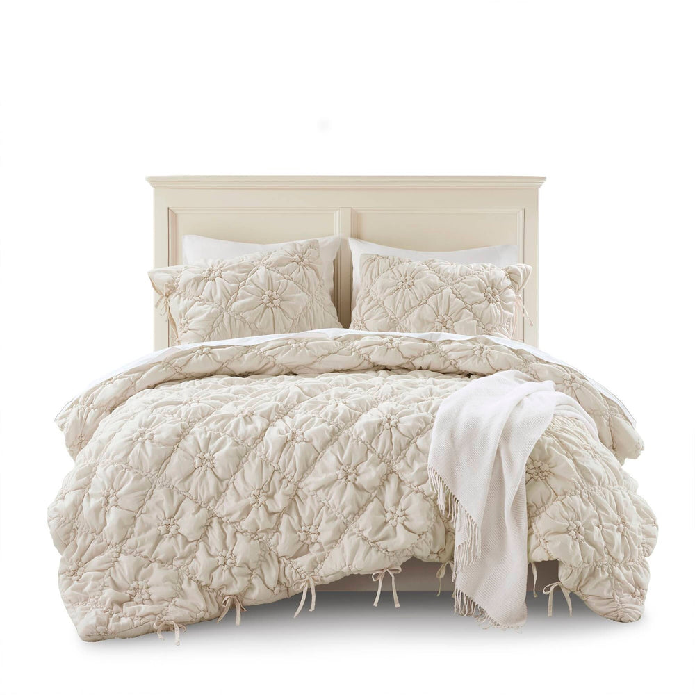 3PCS Full/Queen Comforter Set Media 9