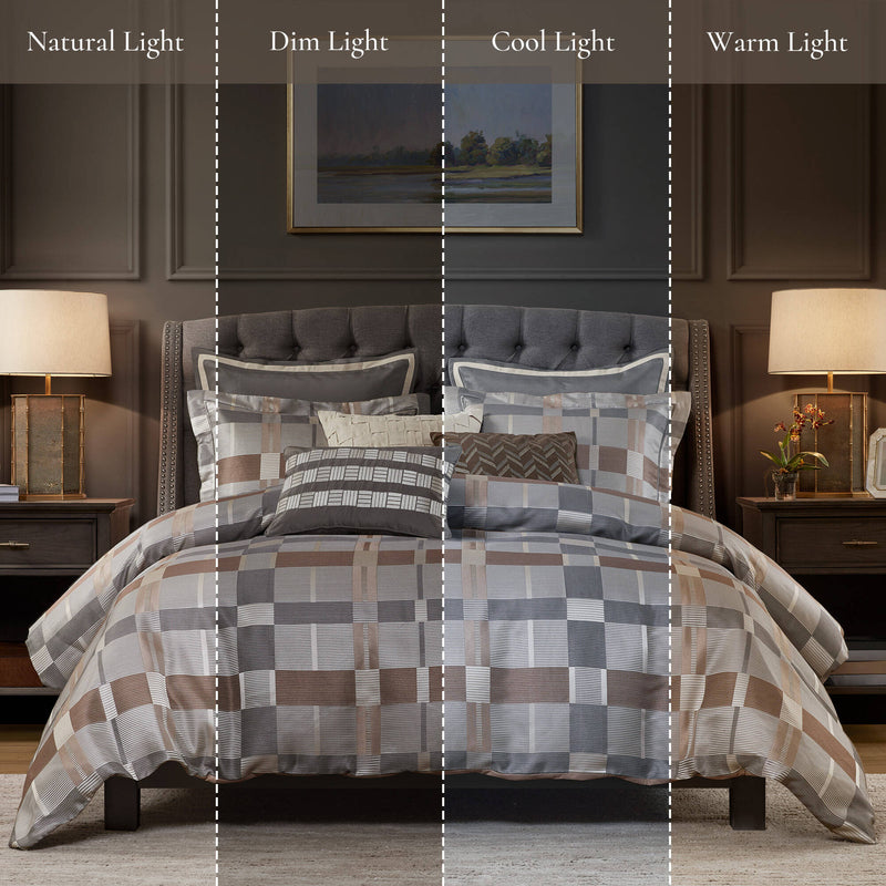 Jacquard Oversized Duvet Style Comforter Set
