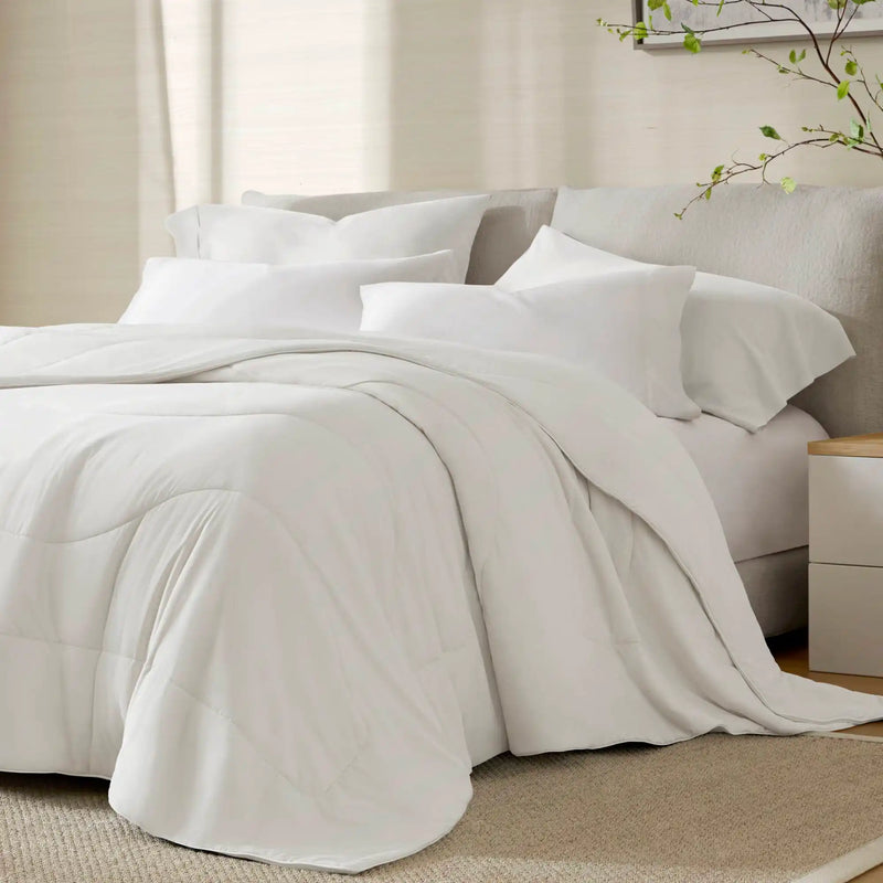 1-Piece Reversible Tencel Comforter Blanket