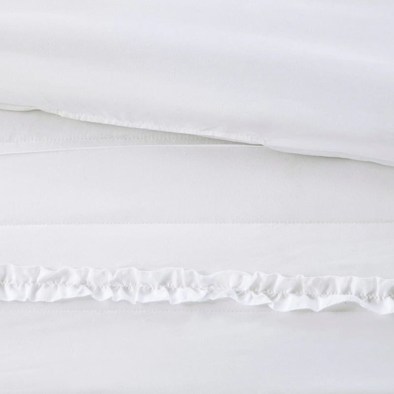 4 Piece Microfiber 2-in-1 Duvet Set