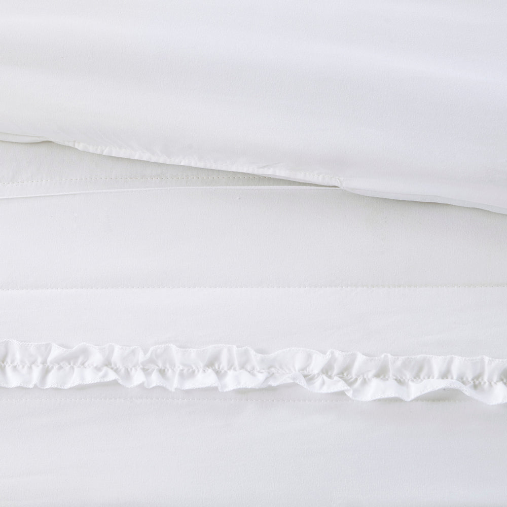 Full/Queen 4 Piece Microfiber 2-in-1 Duvet Set Media 16