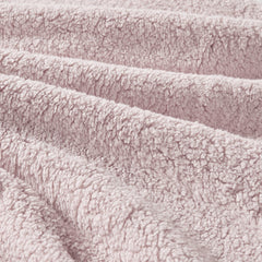 Crushed Velvet Sherpa Reversible Comforter Set perspective
