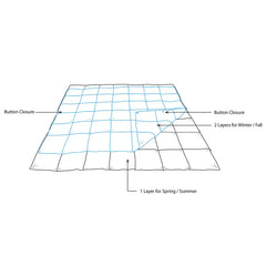 All Season 2 in 1 Down Alternative Comforter perspective