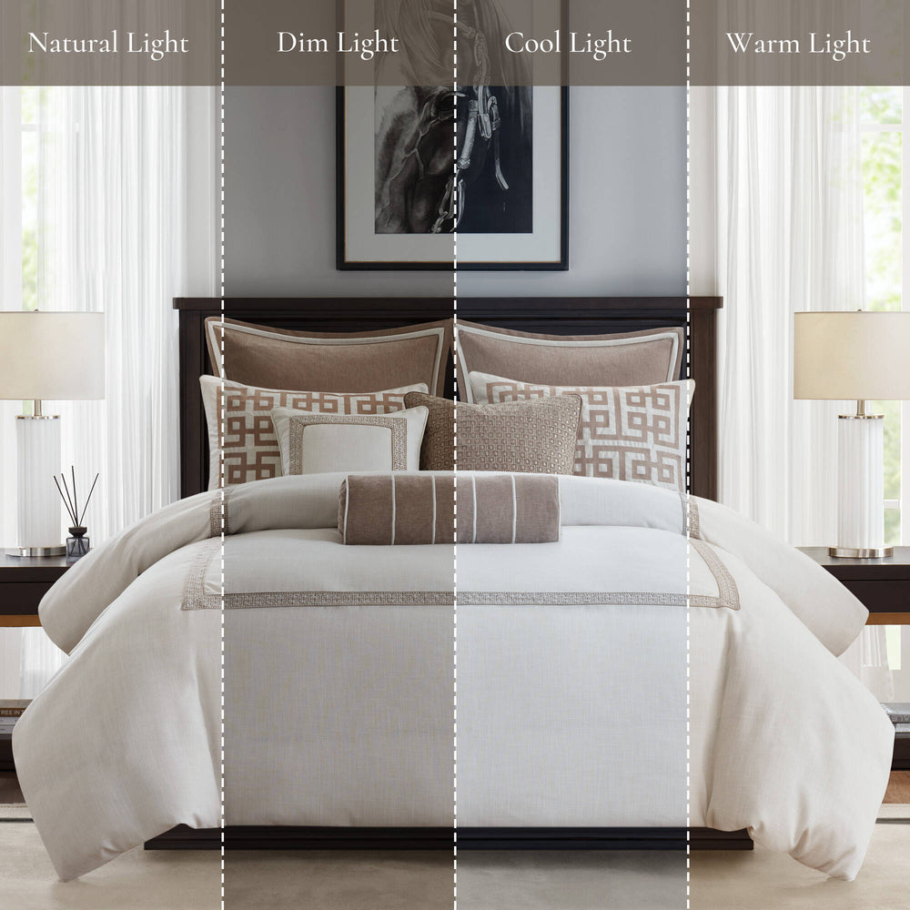 8- Piece Queen Comforter Set Media 2