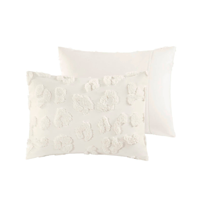 Animal Chenille Duvet Cover Set Full/Queen