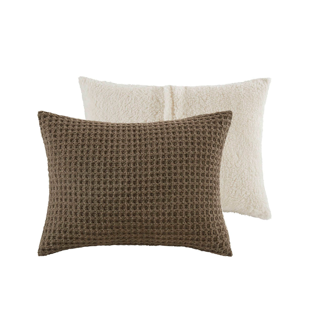 Knit Chenille Comforter Set King Media 5