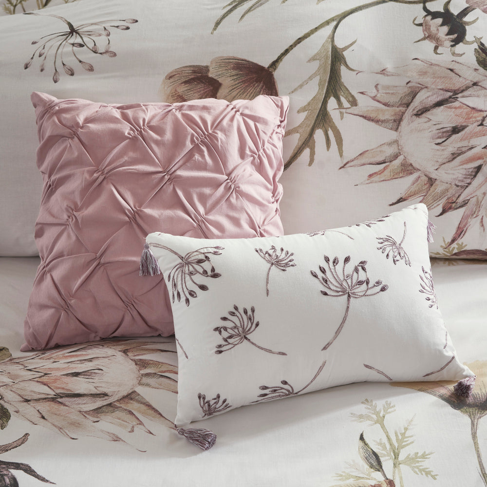 8 Piece Cotton Printed Comforter Set Blush Queen Media 6