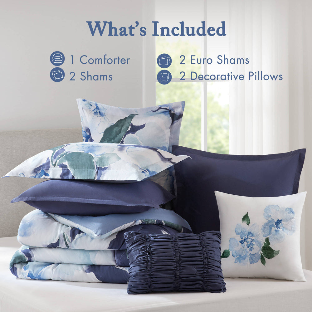 7- Piece King Comforter Set Media 2