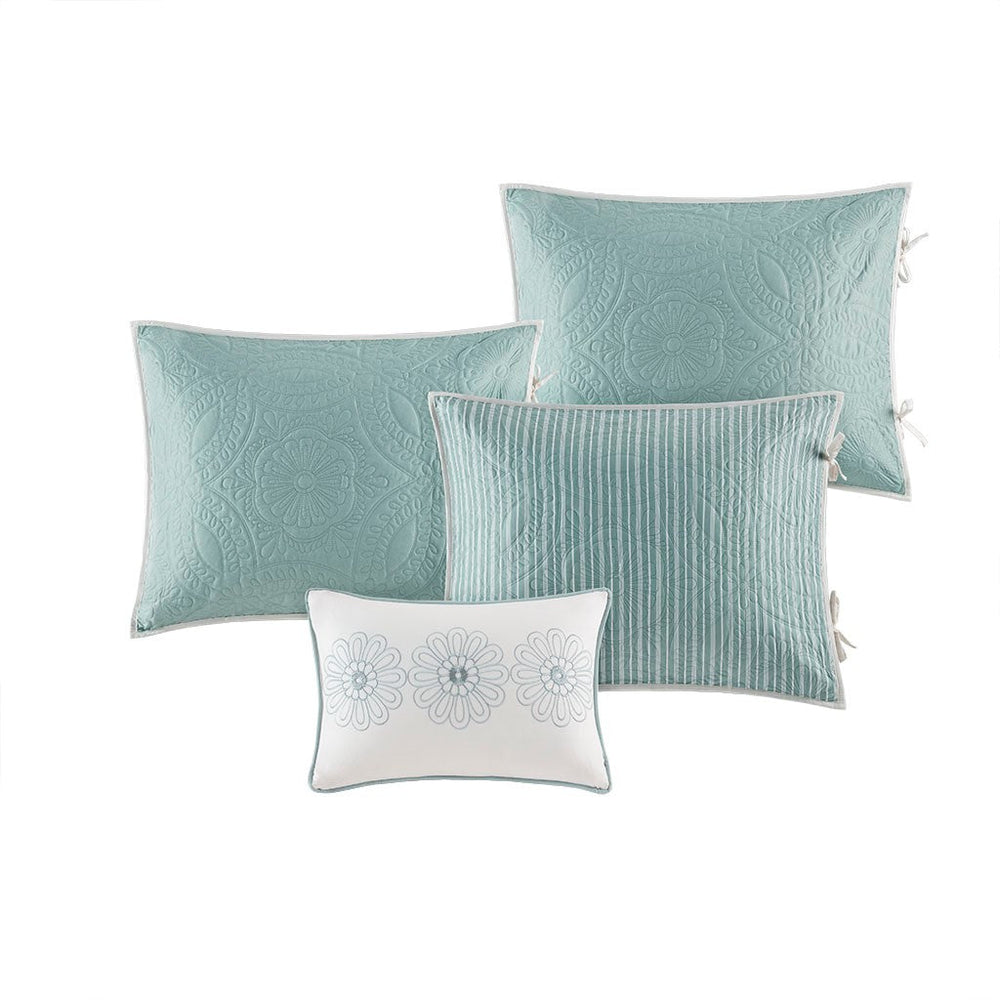 6 Piece Reversible Daybed Cover Set Blue Daybed Media 3