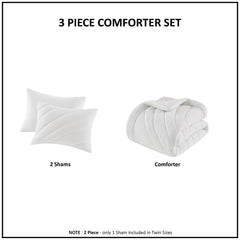 Poly Jersey Puffy Comforter Set perspective