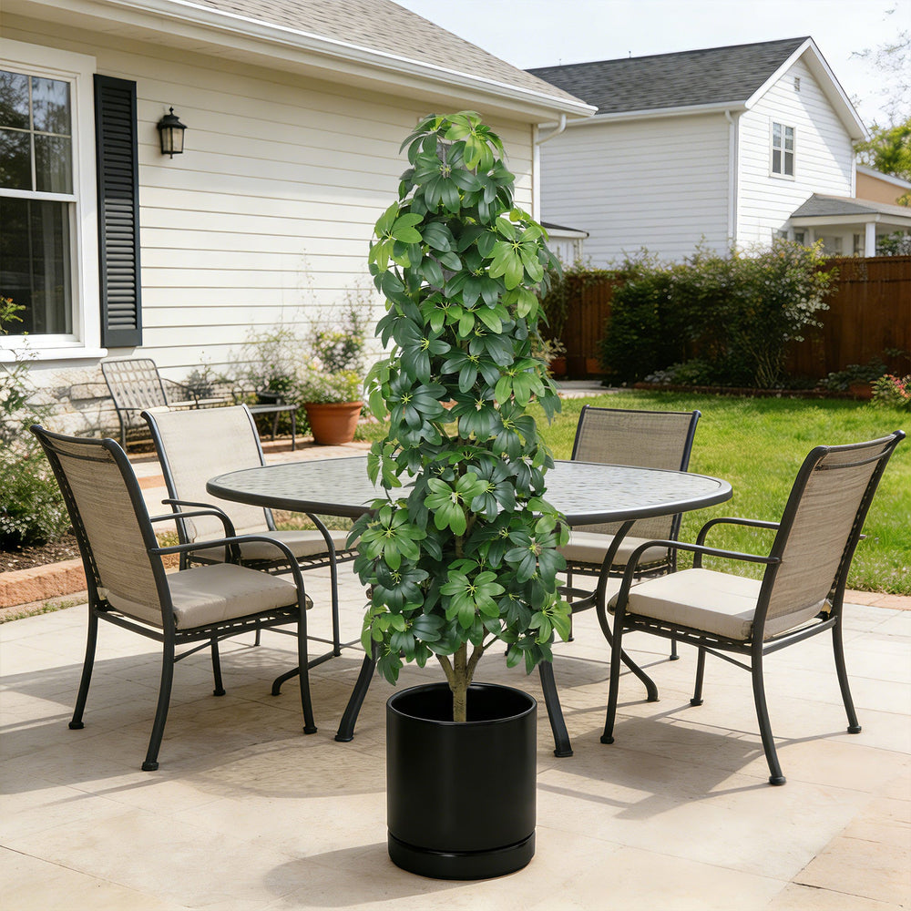 6FT Artificial Tree  Realistic Faux Tree, Suitable for Indoor and Outdoor Decoration ,1pc/set Media 11