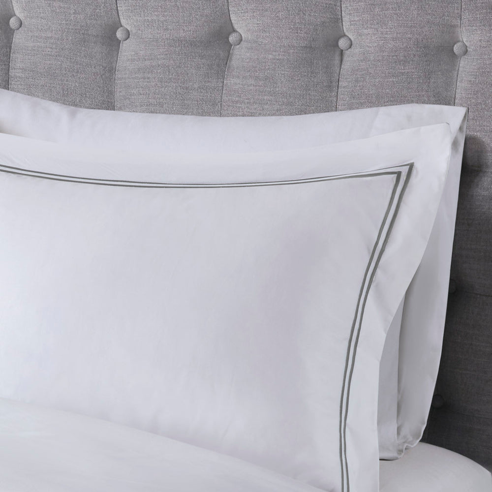 Full/Queen 100% Cotton Sateen Embroidered Comforter Set Media 17