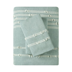 3 Piece Cotton Jacquard Duvet Cover Set perspective