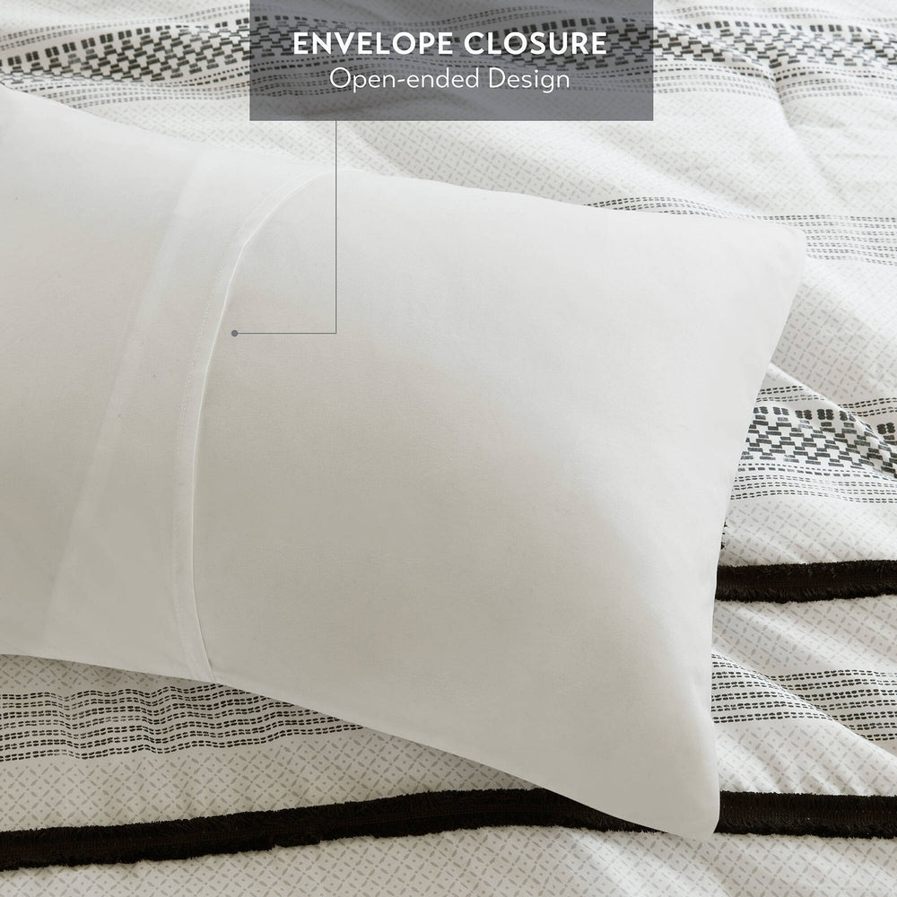 7 Piece Stripe Comforter and Quilt Set-King/Cal King Media 3