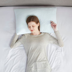 Shredded Memory Foam Pillow with Rayon Blend Cover perspective