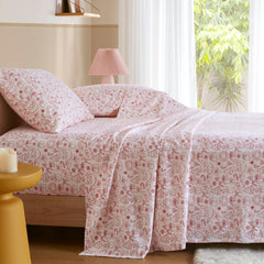 100% Cotton Pigment Printed Sheet Set perspective