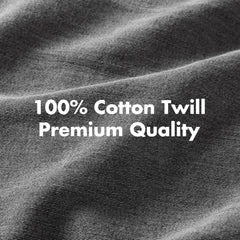3PCS Twill Washed Duvet Set perspective