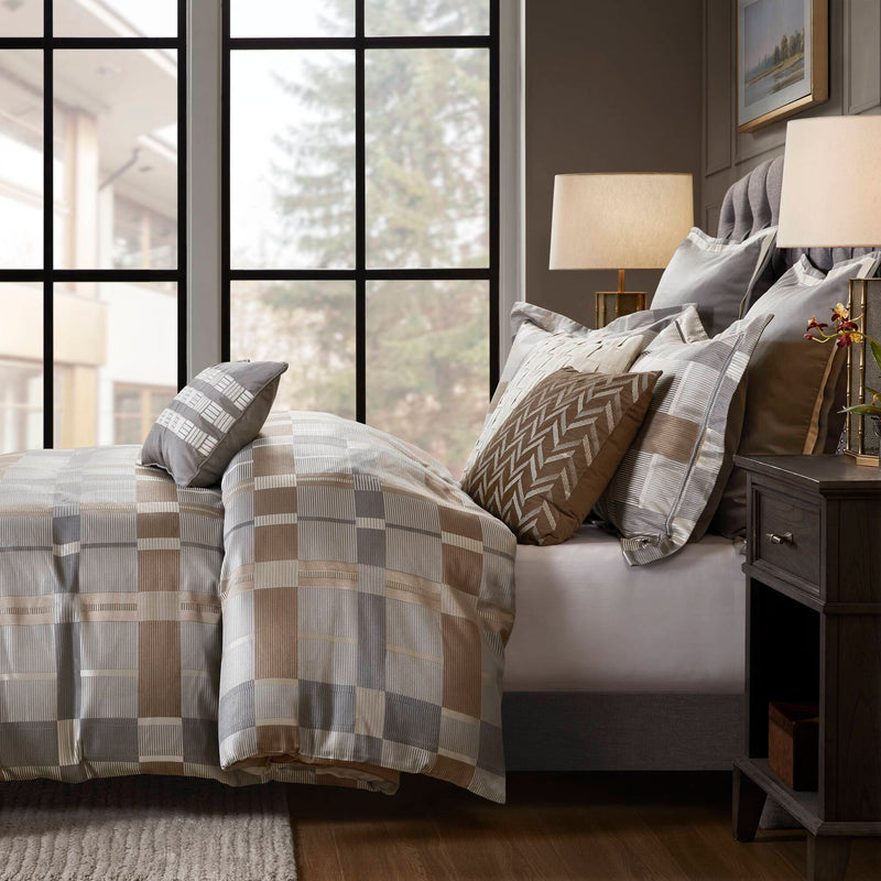 Jacquard Oversized Duvet Style Comforter Set