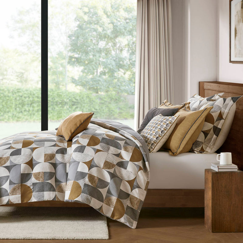 Jacquard Oversized Duvet Style Comforter Set