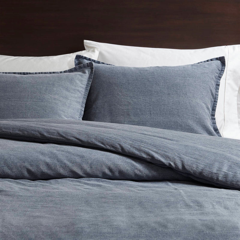 3PCS Twill Washed Duvet Set