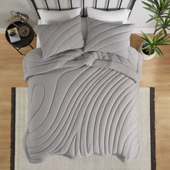 Poly Jersey Puffy Comforter Set perspective
