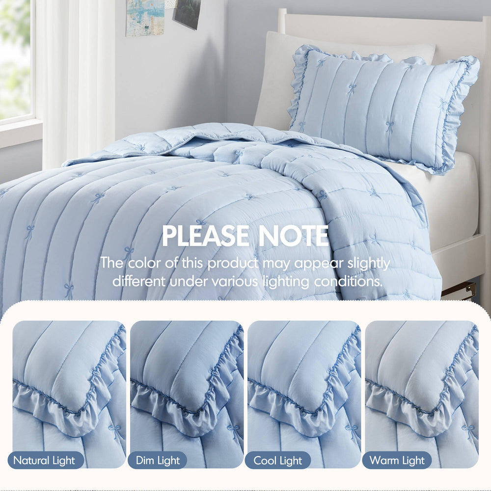 2- Piece Twin/Twin XL Quilt Mini Set Media 5