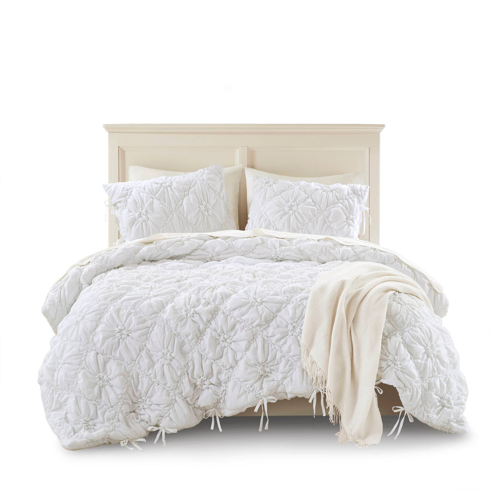 3PCS Full/Queen Comforter Set Media 10