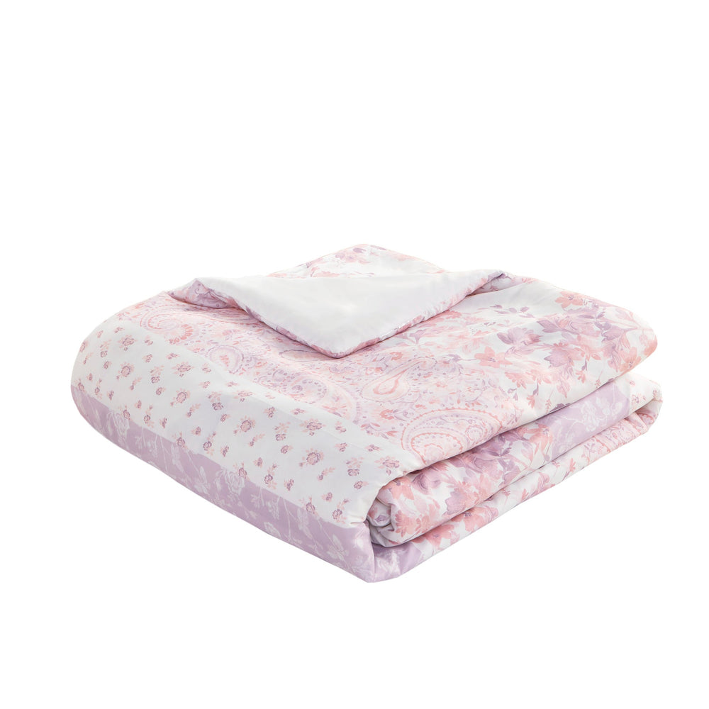 Floral Paisley Comforter Set Full/Queen Media 16