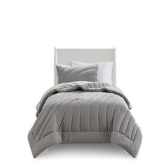 Poly Jersey Puffy Comforter Set perspective