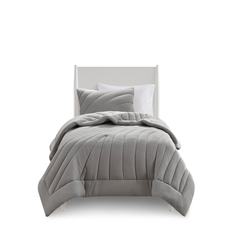 Poly Jersey Puffy Comforter Set