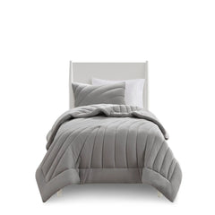 Poly Jersey Puffy Comforter Set perspective