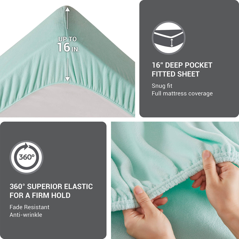 4 PCS Full Sheet Set Aqua Media 3