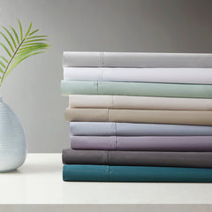 4-Piece Cooling Cotton Blend Sheet Set perspective