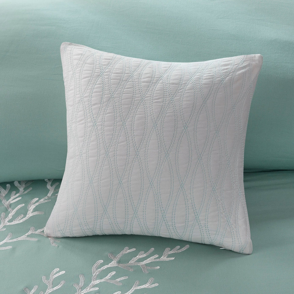 Duvet Cover Mini Set Aqua Full/Queen Media 3
