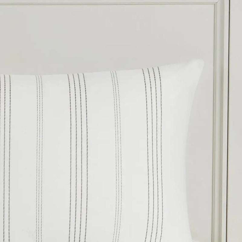 5 Piece Cotton Jaquard Duvet Set