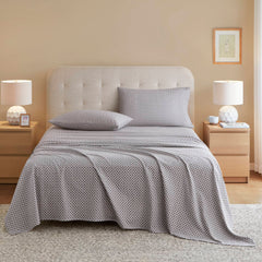 4-Piece 100% Cotton Printed Sheet Set perspective