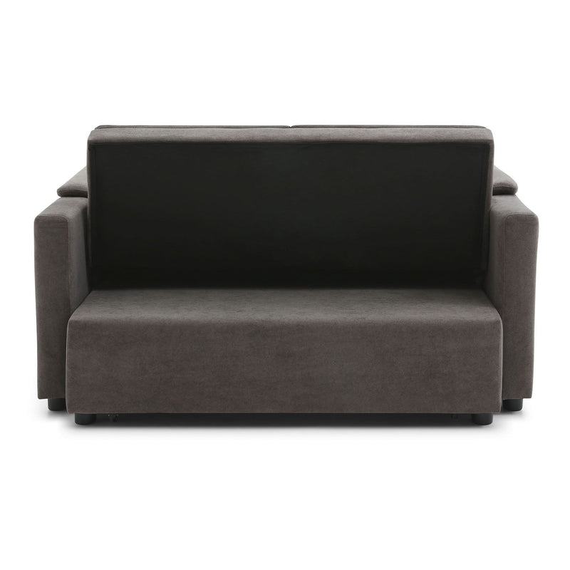 Velvet Sleeper Sofa With USB Ports & Cushioned Back & Two Seater Couch