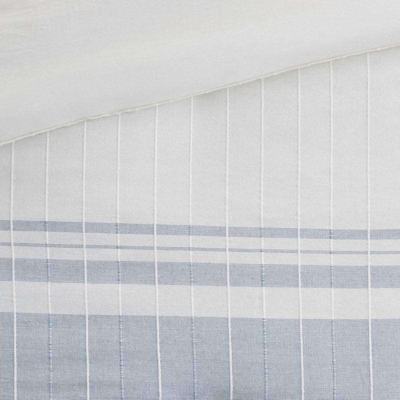 5 Piece Cotton Jaquard Duvet Set-King/Cal King