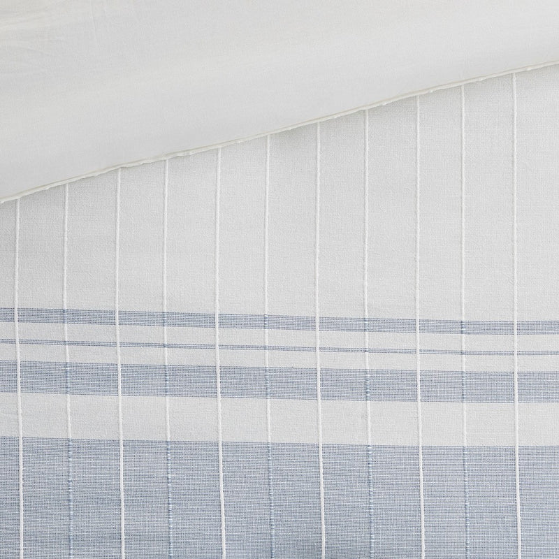5 Piece Cotton Jaquard Duvet Set-King/Cal King