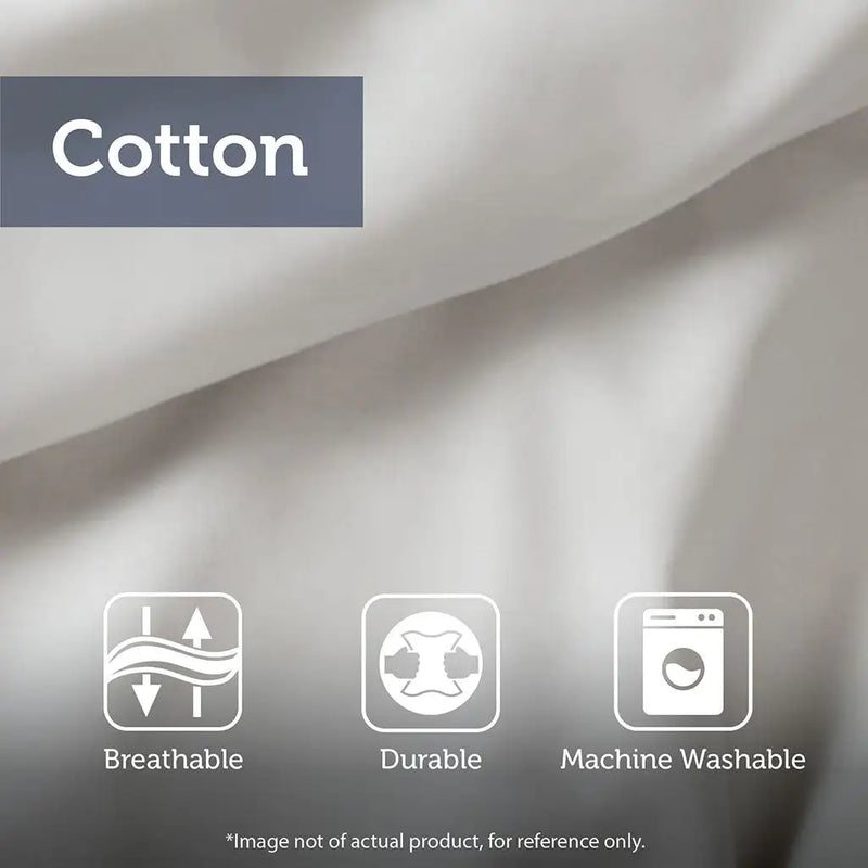 5 Piece Cotton Jaquard Duvet Set