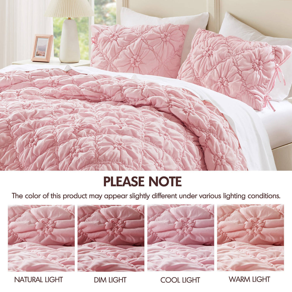 3PCS King Comforter Set Media 3