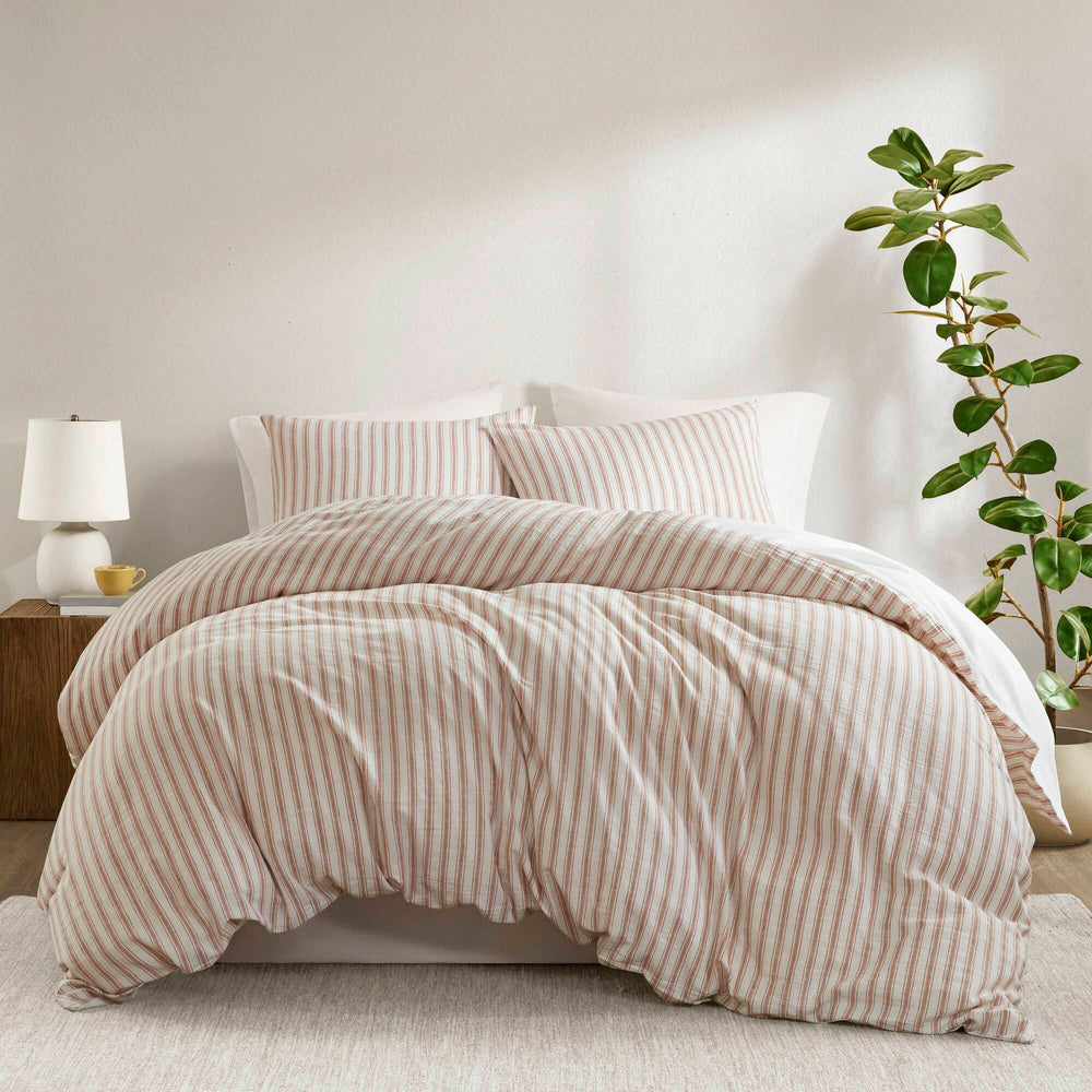 3 PCS King Duvet Set Terracotta Media 20